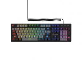 Lorgar Azar 514 vezetékes gaming billentyűzet mech RGB, fekete (LRG-GK514B)