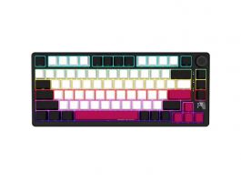 Lorgar KBP7075W vezeték nélküli gaming billentyűzet 75% mech RGB, fekete (LRG-KBP7075W-BK)