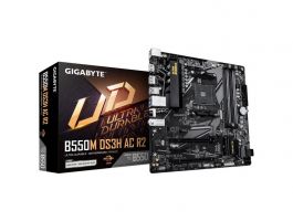 GIGABYTE B550M DS3H AC R2 AM4 mATX Alaplap
