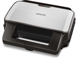 Sencor SSM 9940SS szendvicssütő 4 IN 1, inox (41010186)