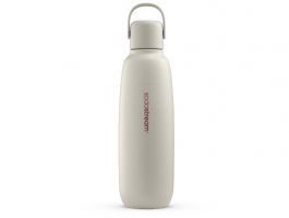 Sodastream BO FIZZ&GO COOL 0.9L thermo palack, krémszínű