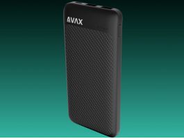 AVAX PB120 LIGHTY+ 20W 10.000mAh powerbank USB-C (PD 3.0) + 2×USB-A, fekete