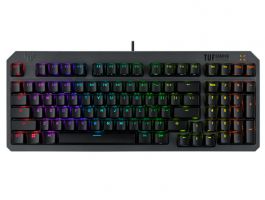 Asus TUF Gaming K3 Gen II mechanikus billentyűzet, piros kapcsolókkal, HU