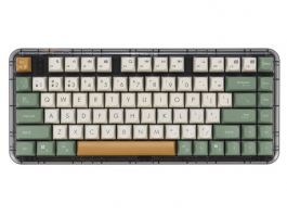 Asus Jelly75 KD201 vezeték nélküli billentyűzet, narancssárga HU (KD201 KEYBOARD/MK-WH/HU/81)