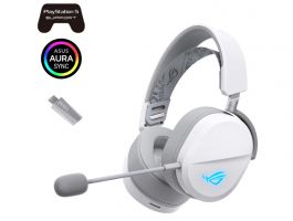 Asus ROG PELTA vezeték nélküli fejhallgató (ROG PELTA WHT) fehér