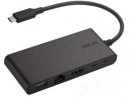 Asus DC201 USB-C dokkoló, fekete (DC201 DUAL 4K USB-C DOCK)