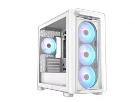 Asus A23 PLUS micro-ATX számítógépház, fehér (A23 PLUS TG ARGB WHITE)