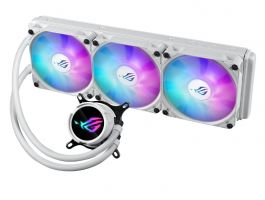 Asus ROG STRIX LC III 360 ARGB LCD vízhűtés, fehér (ROG STRIX LC III 360 ARGB LCD WHT)