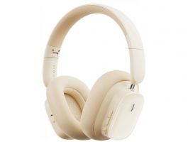 Baseus Bowie H1i Noise Cancelling Wireless Headphones vezeték nélküli fejhallgató (A00050402223-00) fehér
