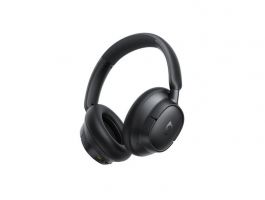 Baseus Bass BH1 Noise Cancelling Wireless Headphones vezeték nélküli fejhallgató (A0203703) fekete