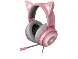Razer Kraken Kitty V2 vezetékes gaming fejhallgató (RZ04-04730200-R3M1) pink