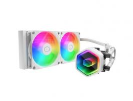 Cooler Master MasterLiquid 240 Core II univerzális vízhűtés, White Edition (MLW-D24M-A18PA-RW)