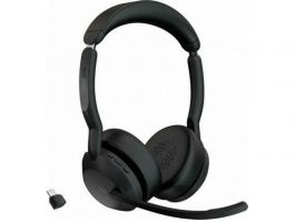 JABRA Evolve 2 55, Link380c MS Stereo headset, fekete
