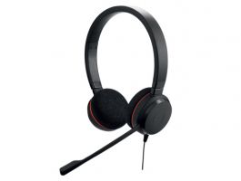 JABRA Evolve 20, Stereo headset MS + USB C/A adapter, fekete (4999-823-169)