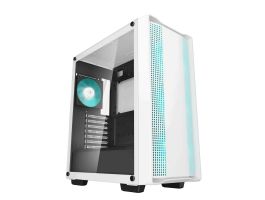 DEEPCOOL Ház ATX CC560 WH V2 Tápegység nélkül, Fehér Üvegfalú