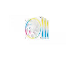 DEEPCOOL Rendszerhűtő Ventilátor FL12 SE WH 3IN1 ARGB, 12cm, (3 darab/csomag)