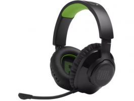 JBL Quantum 360X Gamer vezeték nélküli fejhallgató, Fekete (JBLQ360XWLBLKGRN)