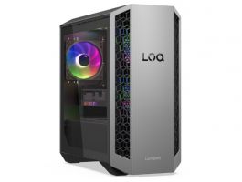 LENOVO LOQ Tower 26ADR10 - Ryzen 7 8745HX / 16GB / 512GB / RTX 5060 (91DF0084HG) Luna Grey + Eclipse Black