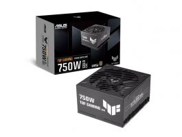 Asus TUF Gaming 750W - TUF-GAMING-750G-EVO - 80+ Gold - Moduláris, fekete tápegység