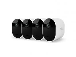 Arlo Pro 5 Outdoor Security Camera - 4 Camera Kit (Base station not included), White - VMC4460P-100EUS
