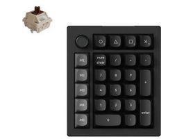 Keychron V0 Ultra 8K Bluetooth, Vezeték nélküli, Mechanikus, Numerikus Billentyűzet (V0U-D3)