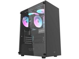 Darkflash DK100 számítógépház (DK100 BLACK)