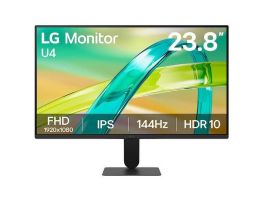 LG IPS 144Hz monitor 23,8 24U411B, 1920x1080, 16:9, 250cd/m2, 1ms, HDMI/D-SUB (24U411B-B.AEU)
