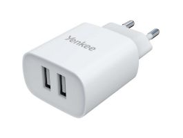 Yenkee YAC SE 224 Dual USB Töltő 2,4A (30025895)