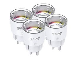 Gosund EP2-Z ZigBee Négyes csomag, 10A Intelligens aljzat (EP2-Z-4)