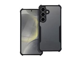 Gigapack Szilikon telefonvédő (ütésállóság, légpárnás sarok, akril hátlap, kameravédő) FEKETE (GP-166421)