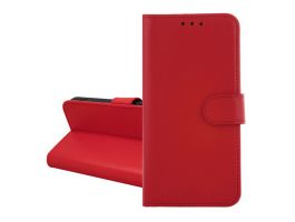Gigapack Tok álló, bőr hatású (FLIP, oldalra nyíló, kártyazseb, asztali tartó) PIROS (GP-176674)