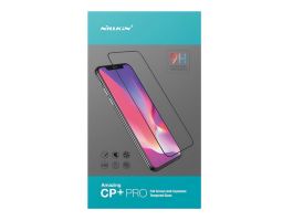 NILLKIN CP+ PRO képernyővédő üveg (2.5D, full glue, UV szűrés, 0.33mm, 9H + segédkeret) FEKETE (GP-175249)