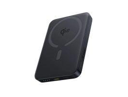 Baseus EnerFill FM12 Qi2 mágneses Power Bank, 10000mAh, 22.5W, Type-C–Type-C kábellel, 30cm, fekete (E0028500)