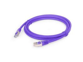 Gembird FTP CAT6A patch kábel 1m lila (PP6A-LSZHCU-V-1M