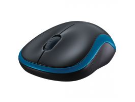 LOGITECH M185 vezeték nélküli egér kék