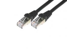 WIRETEK UTP Cat.5E Patch kábel, 5m (WL021BG-5 BL) Fekete