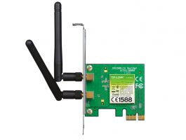 TP-LINK PCI-E 300Mbps vezeték nélküli N-es (TL-WN881ND) hálózati Adapter