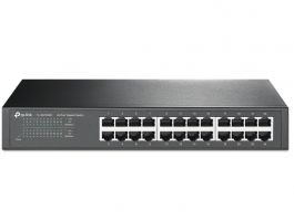 TP-LINK 24 portos gigabites asztali/rackbe szerelhető switch (TL-SG1024D)