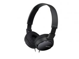 SONY MDR-ZX110B összehajtható vezetékes Fejhallgató (MDRZX110B.AE) Fekete
