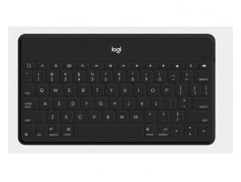 Logitech Keys-to-go Ultra-light, Ultra-Portable Bluetooth Keyboard for iPhone, iPad, Apple TV and Mac - ClassicBlue - UK