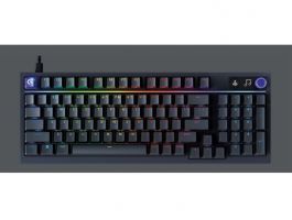 Logitech G316 X 98 vezetékes billentyűzet, Black - US (920-014195)