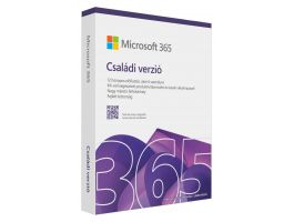 Microsoft 365 Családi verzió 1éves előfizetés EuroZone Medialess (EP2-32372)