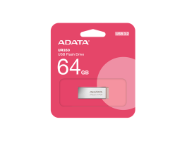 ADATA Pendrive 64GB, UR350 USB 3.2, fémházas, barna (UR350-64G-RSR/BG)