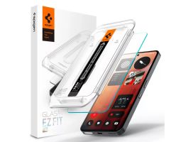 SPIGEN EZ FIT HD képernyővédő üveg (2.5D, ultravékony, 0.2mm, 9H + segédkeret) ÁTLÁTSZÓ - Nothing Phone 3a/ 3a Pro (AGL09429)