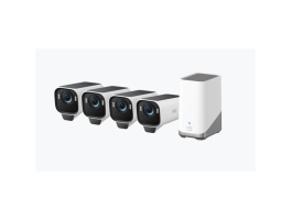 ANKER EUFYCAM S3 Pro Biztonsági Kamera Rendszer (4+1) 4K UHD, Beépített Napelem, BionicMind, kültéri - T88943W1