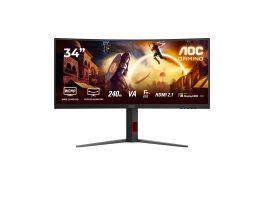 AOC CU34G4Z 34" UWQHD VA Ívelt 240Hz Gaming monitor