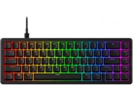 HP HYPERX vezetékes mechanikus gaming billentyűzet Origins 2 65 RGB - brit lokalizáció (B4QS3AA#ABU)