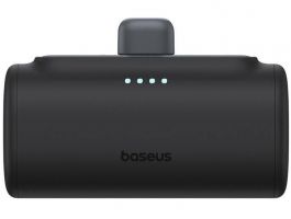 Baseus Compact 20W gyorstöltő powerbank, 5000mAh, Type-C csatlakozóval (P10068306113-00) fekete