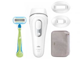 Braun Silk expert Pro 3 PL3132 IPL villanófényes tartós szőrtelenítő (10AS470044) Fehér
