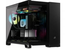 CORSAIR Ház 2500X Edzettt Üveg PC Ház Tápegység nélkül (CC-9011265-WW) fekete